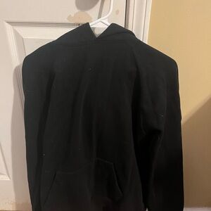 Essentials Black Men's Hoodie